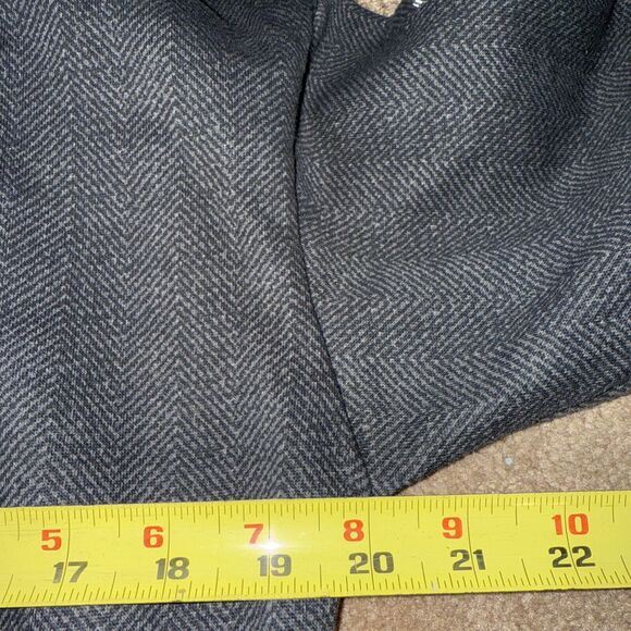 Columbia  Pullover Size Large Black Herringbone Pockets Mock Neck - Picture 7 of 8